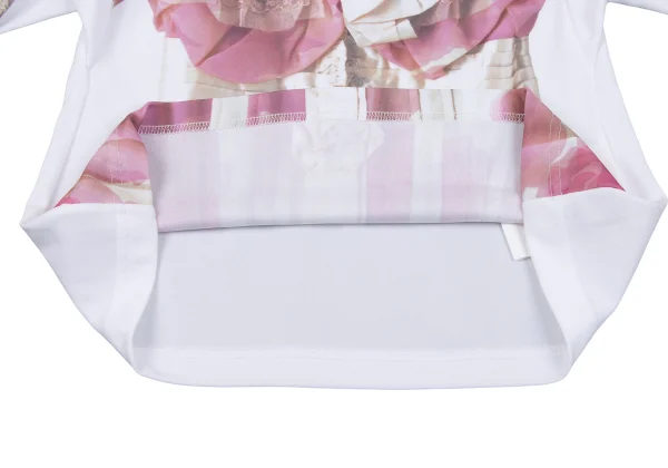 COMME des GARCON Dress Transfer Print 3/4 Sleeve Top K-163910_011