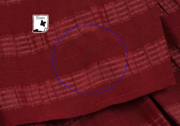 Christian Dior Stripe Jacquard Tuck Wrap Dress K-163913_008