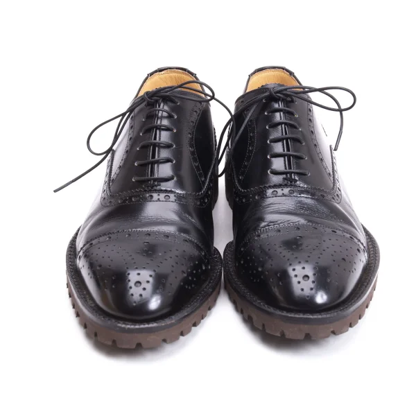 COMME des GARCONS HOMME Perforated Leather Shoes K-163916_002