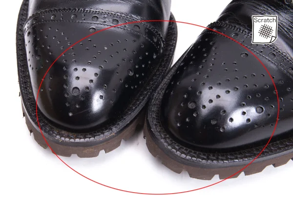 COMME des GARCONS HOMME Perforated Leather Shoes K-163916_003