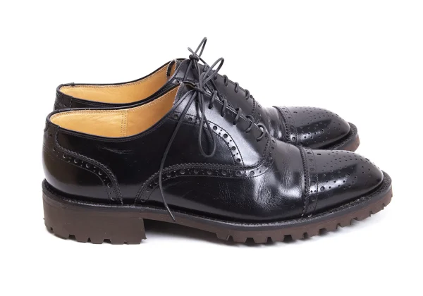 COMME des GARCONS HOMME Perforated Leather Shoes K-163916_006