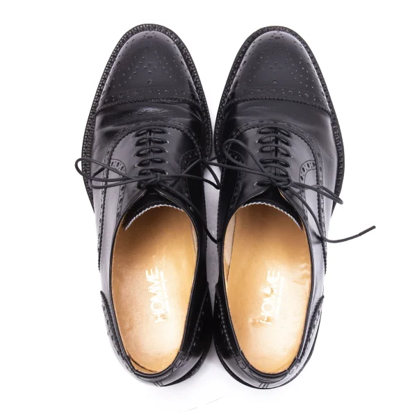 COMME des GARCONS HOMME Perforated Leather Shoes K-163916_009