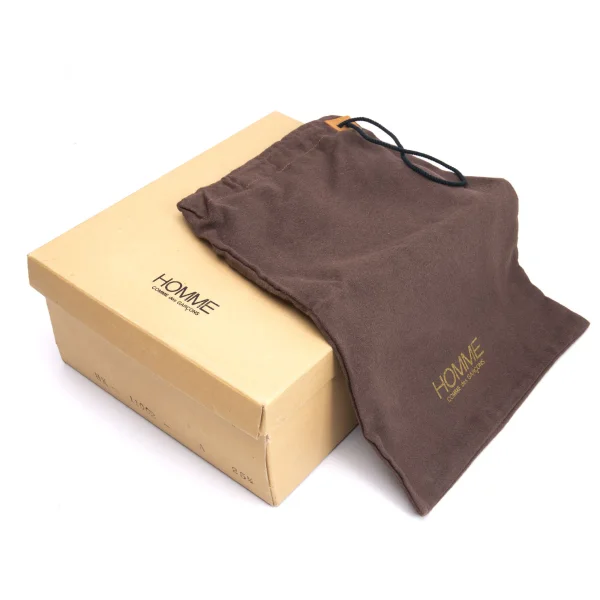 COMME des GARCONS HOMME Perforated Leather Shoes K-163916_014