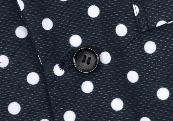 COMME des GARCONS Dot Ruffle Lined Long Jacket K-163917_008