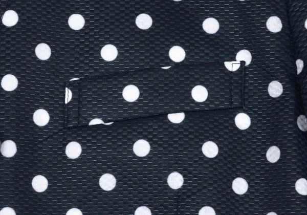 COMME des GARCONS Dot Ruffle Lined Long Jacket K-163917_009