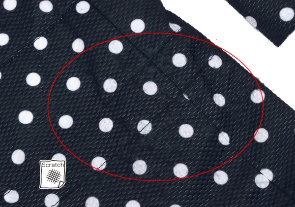 COMME des GARCONS Dot Ruffle Lined Long Jacket K-163917_013