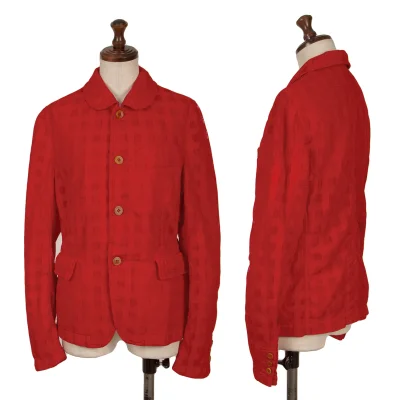 COMME des GARCONS COMME des GARCONS Poly Mesh Check Jacket