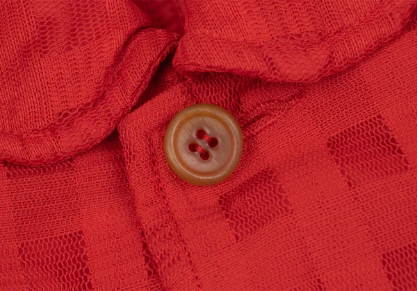 COMME des GARCONS COMME des GARCONS Poly Mesh Check Jacket K-163919_005