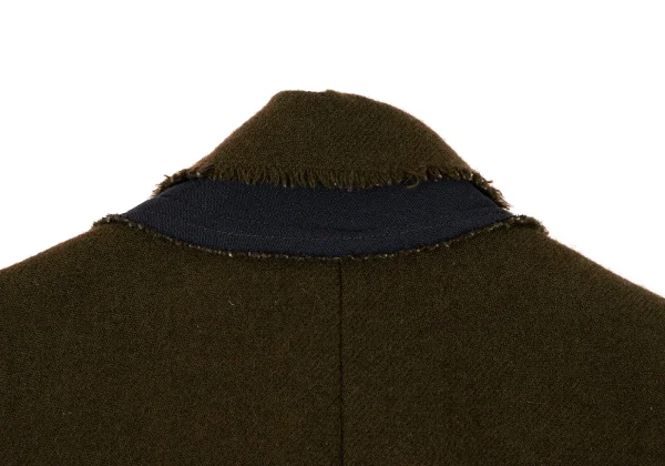 tricot COMME des GARCONS Fulling Wool Sleeveless Jacket K-163920_015