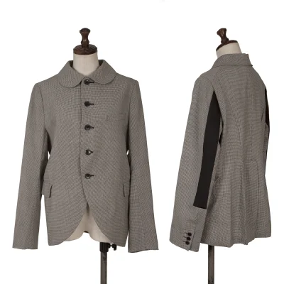 BLACK COMME des GARCONS Puppytooth Wool Jacket