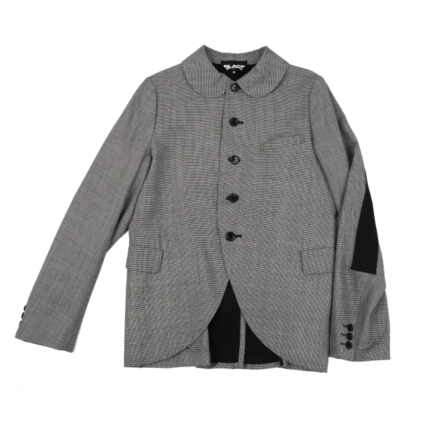 BLACK COMME des GARCONS Puppytooth Wool Jacket K-163921_002