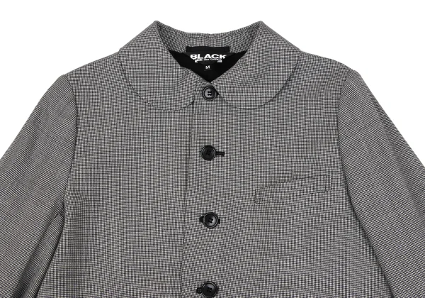 BLACK COMME des GARCONS Puppytooth Wool Jacket K-163921_003