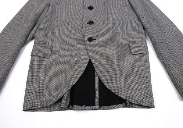 BLACK COMME des GARCONS Puppytooth Wool Jacket K-163921_009