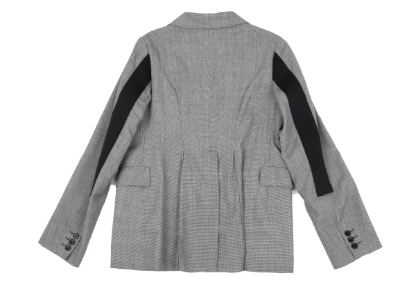 BLACK COMME des GARCONS Puppytooth Wool Jacket K-163921_012