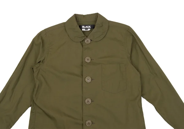 BLACK COMME des GARCONS Big Button Cotton Shirt K-163922_003