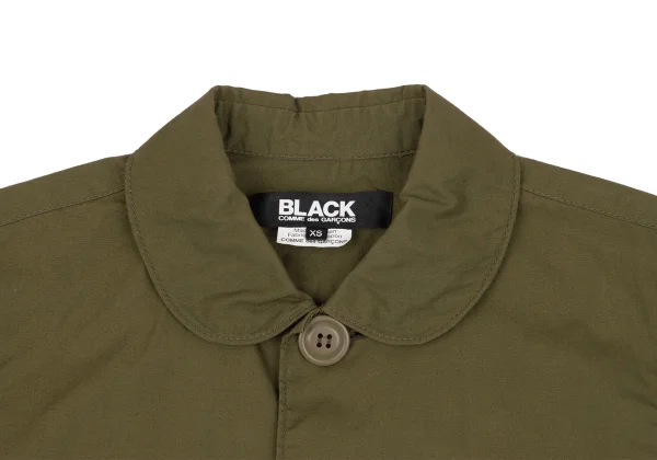 BLACK COMME des GARCONS Big Button Cotton Shirt K-163922_004