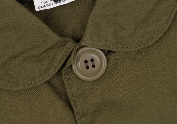 BLACK COMME des GARCONS Big Button Cotton Shirt K-163922_005