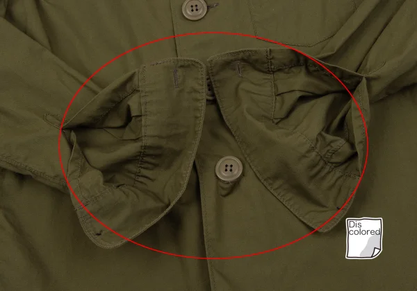 BLACK COMME des GARCONS Big Button Cotton Shirt K-163922_009