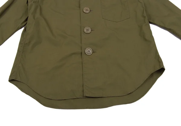 BLACK COMME des GARCONS Big Button Cotton Shirt K-163922_010