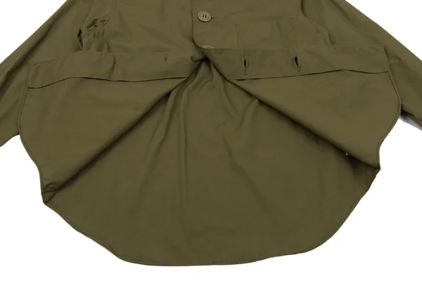 BLACK COMME des GARCONS Big Button Cotton Shirt K-163922_011