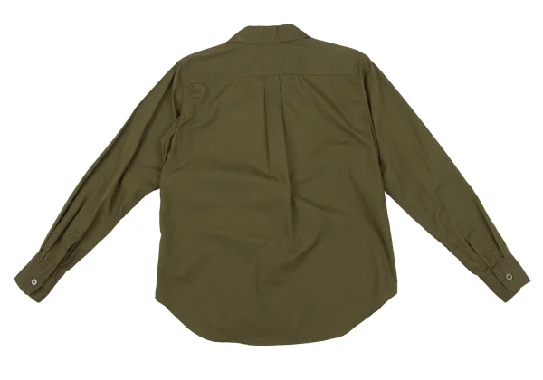 BLACK COMME des GARCONS Big Button Cotton Shirt K-163922_012