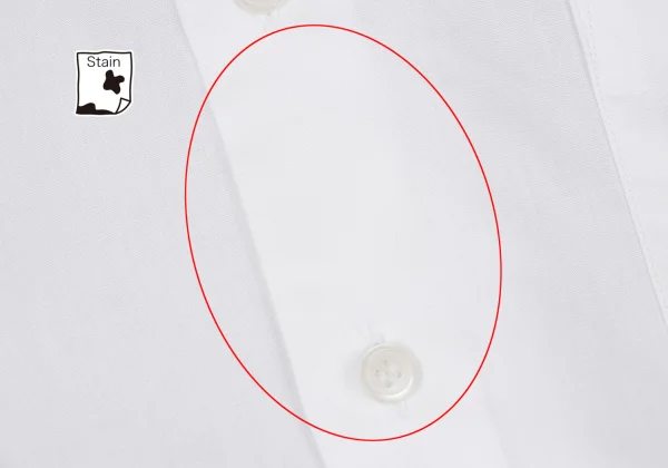 BLACK COMME des GARCONS Switching Sleeves Cotton Shirt K-163923_011