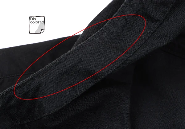 BLACK COMME des GARCONS Cotton Hooded Shirt K-163925_007