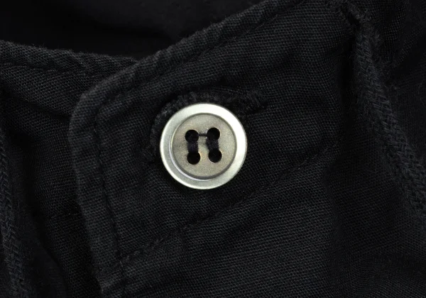 BLACK COMME des GARCONS Cotton Hooded Shirt K-163925_009