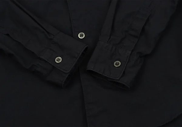 BLACK COMME des GARCONS Cotton Hooded Shirt K-163925_012
