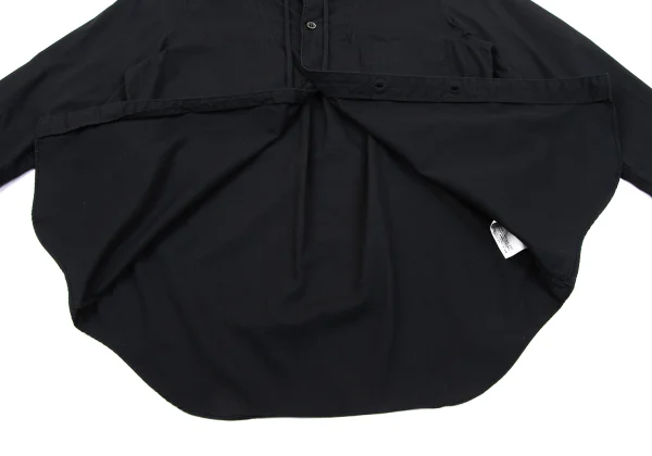 BLACK COMME des GARCONS Cotton Hooded Shirt K-163925_015
