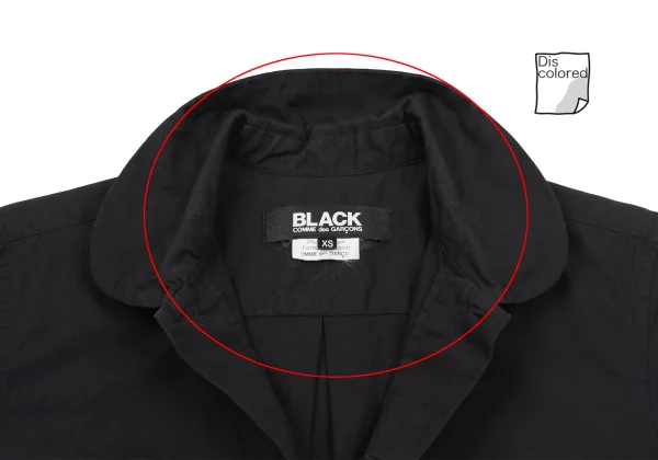 BLACK COMME des GARCONS Neon Pocket Cotton Shirt K-163926_005