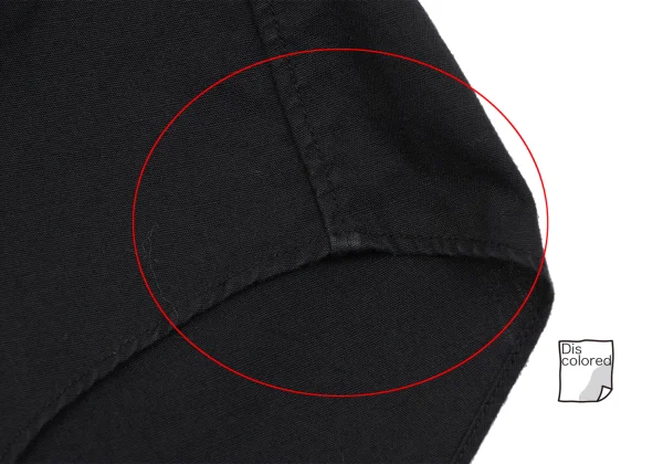 BLACK COMME des GARCONS Neon Pocket Cotton Shirt K-163926_011