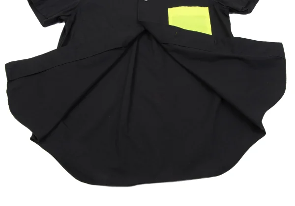 BLACK COMME des GARCONS Neon Pocket Cotton Shirt K-163926_013