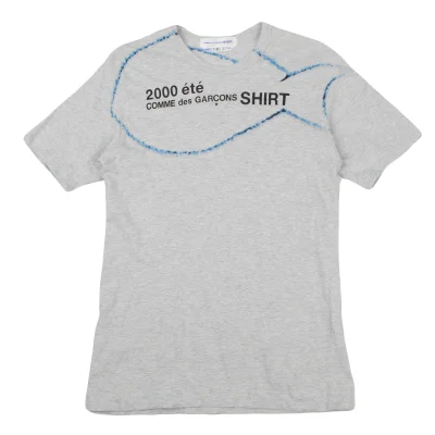 COMME des GARCONS SHIRT Fish Logo Printed T-shirt