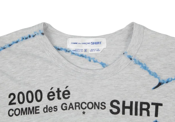 COMME des GARCONS SHIRT Fish Logo Printed T-shirt K-163928_003
