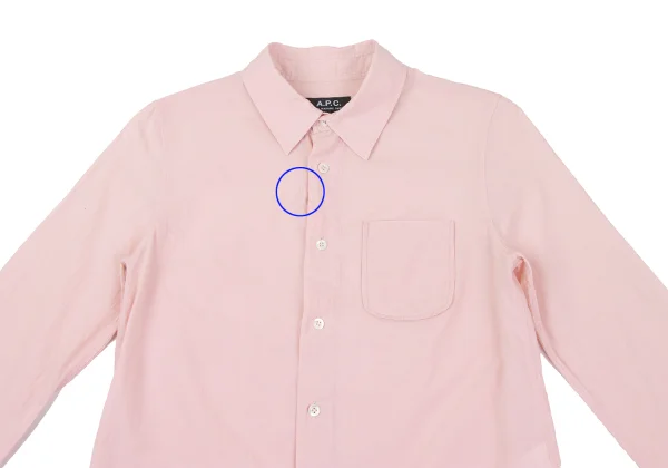 A.P.C. Western Yoke Long Sleeve Shirt K-163932_003