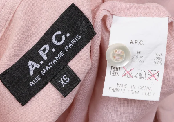 A.P.C. Western Yoke Long Sleeve Shirt K-163932_017