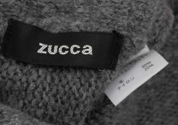 zucca Wool Wide Knit Jacket K-163937_017