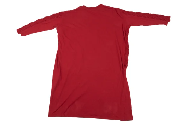 zucca Dyed Cotton Cable Knit Switching Dress K-163938_010