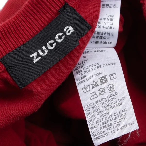 zucca Dyed Cotton Cable Knit Switching Dress K-163938_012