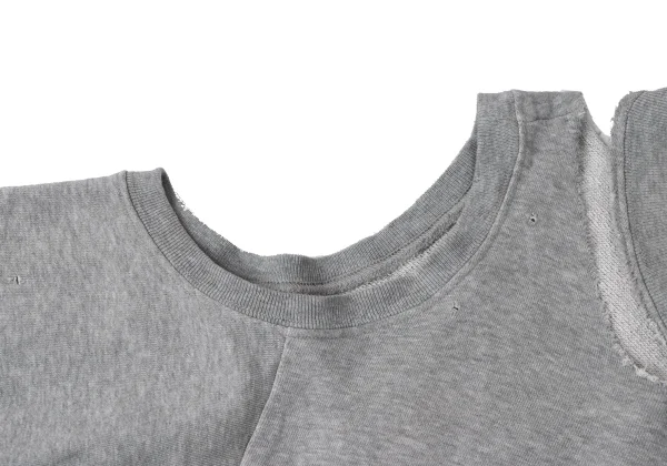 DIESEL Open Shoulder Distressed Sweat Dress K-163939_007