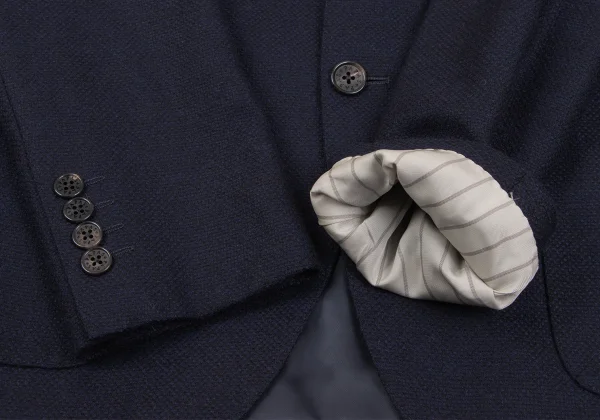 Papas+ Loropiana Cashmere Blended Wool Silk Jacket K-163942_006