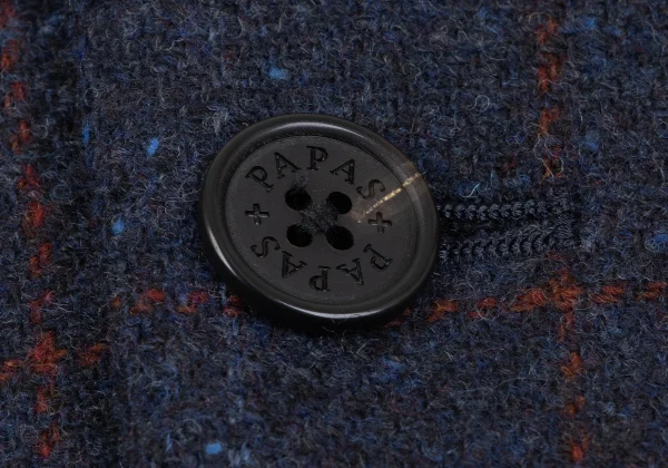 Papas+ Bottoli Wool Check Jacket K-163943_009