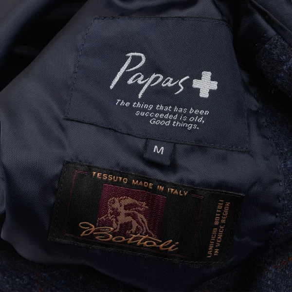 Papas+ Bottoli Wool Check Jacket K-163943_015