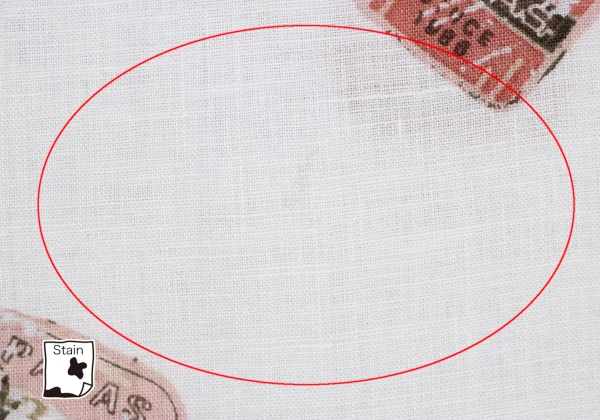 Papas ISLAND Linen Logo Print Band Collar Short Sleeve Shirt K-163947_011