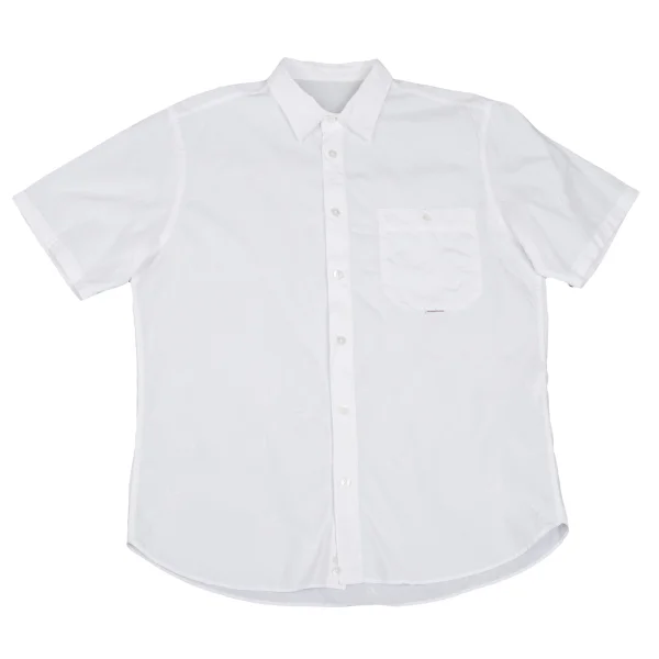 Papas ISLAND Hat Embroidery Cotton Short Sleeved Shirt White 48 K-163948_001