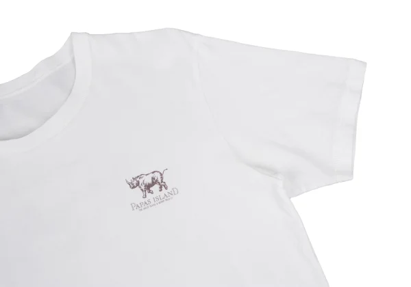 Papas ISLAND Rhinoceros Printed T-shirt K-163949_007