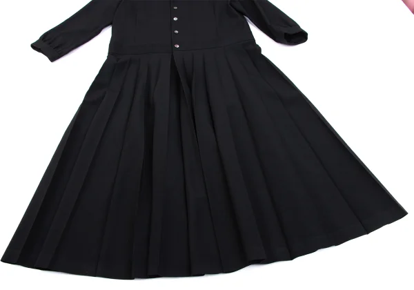 tricot COMME des GARCONS Wool Pleated Pull Over Dress K-163951_009