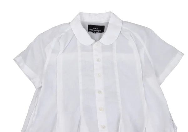 tricot COMME des GARCONS Lace Trim Linen Blouse K-163952_003