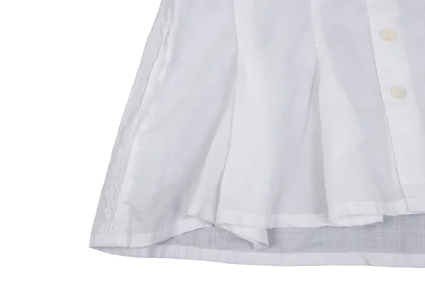 tricot COMME des GARCONS Lace Trim Linen Blouse K-163952_009